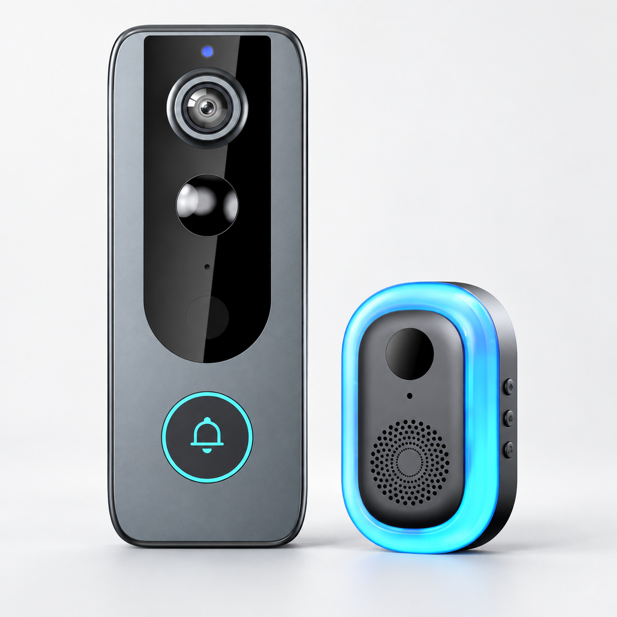Smart Ringeklokke med Kamera M20 – 1080P, Nattsyn og Toveis Lyd